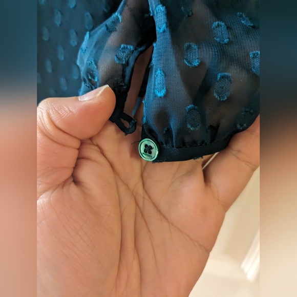 Aritzia Babaton Augustus Blouse Colour Cress Size XXS - Picture 3 of 6